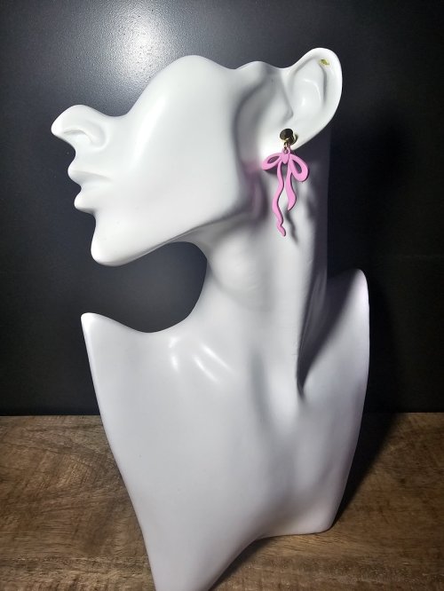 "🎀 Oorbellen “Pink Ribbons” 🎀"