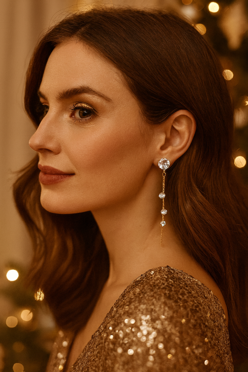 "✨ Crystal Drop Elegance"
