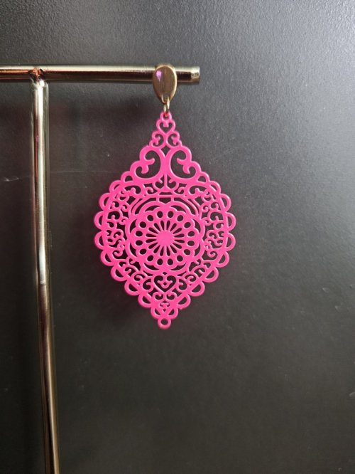 "✨ Fuchsia Filigree Oorbellen"