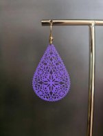 "✨ Lavender Lace Drops "