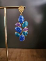 "✨ Azure Blossom Earrings"