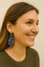 "✨ Azure Blossom Earrings"