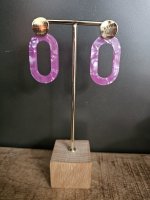 "✨ Amethyst Glow Oorbellen"