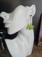 "🌿 Oorbellen Lime Petal"